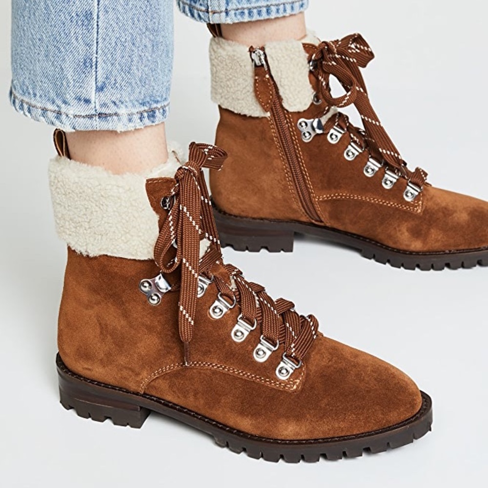 Rebecca Minkoff Jaylin Boot Bootie Saddle Size 7